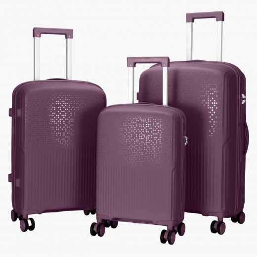 Set de Valize Pixel S-M-XL Cosmic Purple