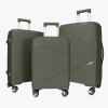 Комплект Чемоданов Fly S-M-XL Dark Green