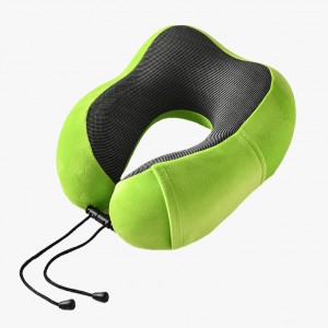 Pernă pentru gât NeoFly Apple Green