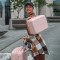 Travel Case Pixel Candy Pink