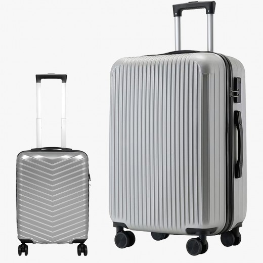 Set de Valize Dynamic S Mini Silver + Ostin XXL Titan
