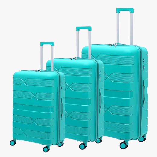 Set de Valize Travel Aqua Green