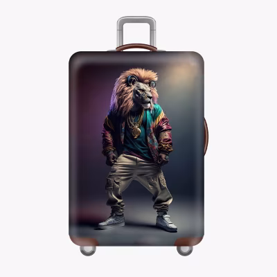 Husa pentru valiza Brutal Lion marimea XL