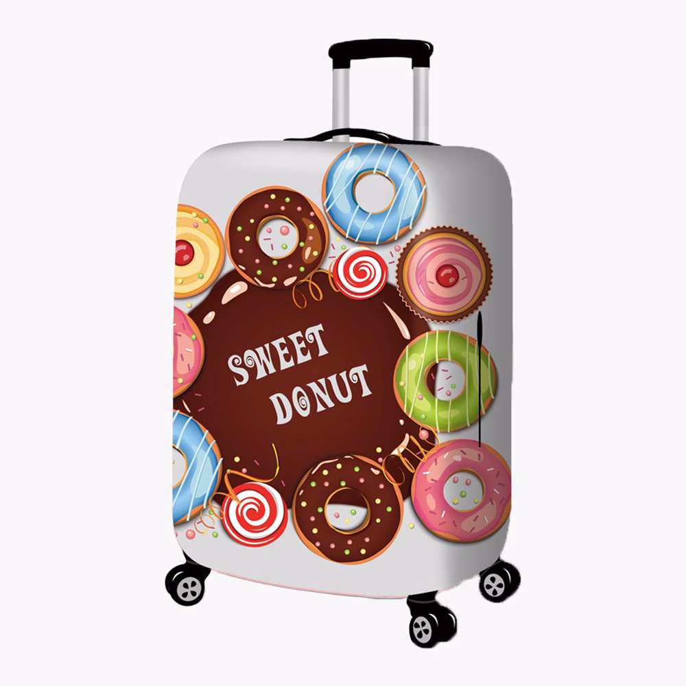Husa pentru valiza Sweet Donut marimea L