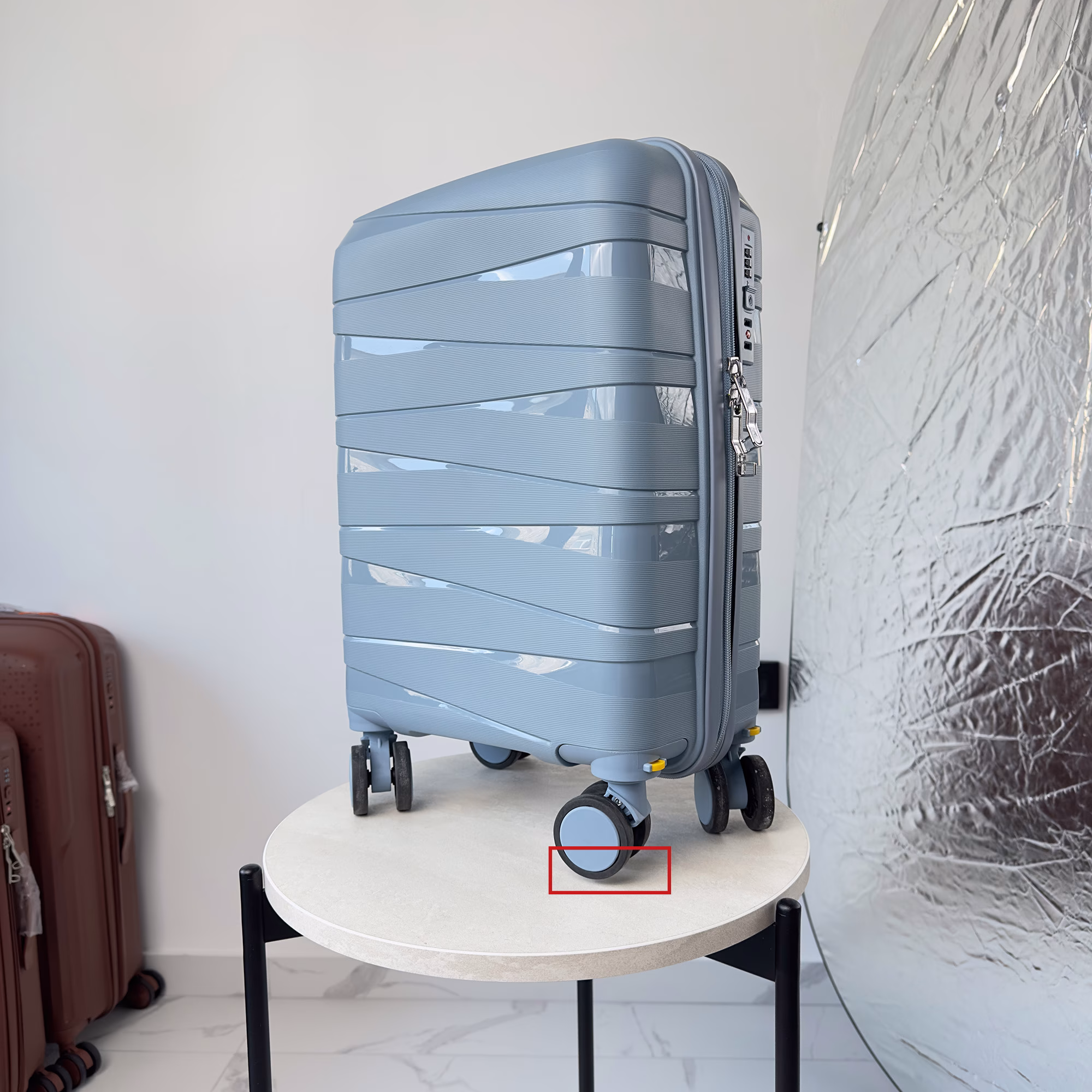 Чемодан Activ S Arctic Blue Уценка 2