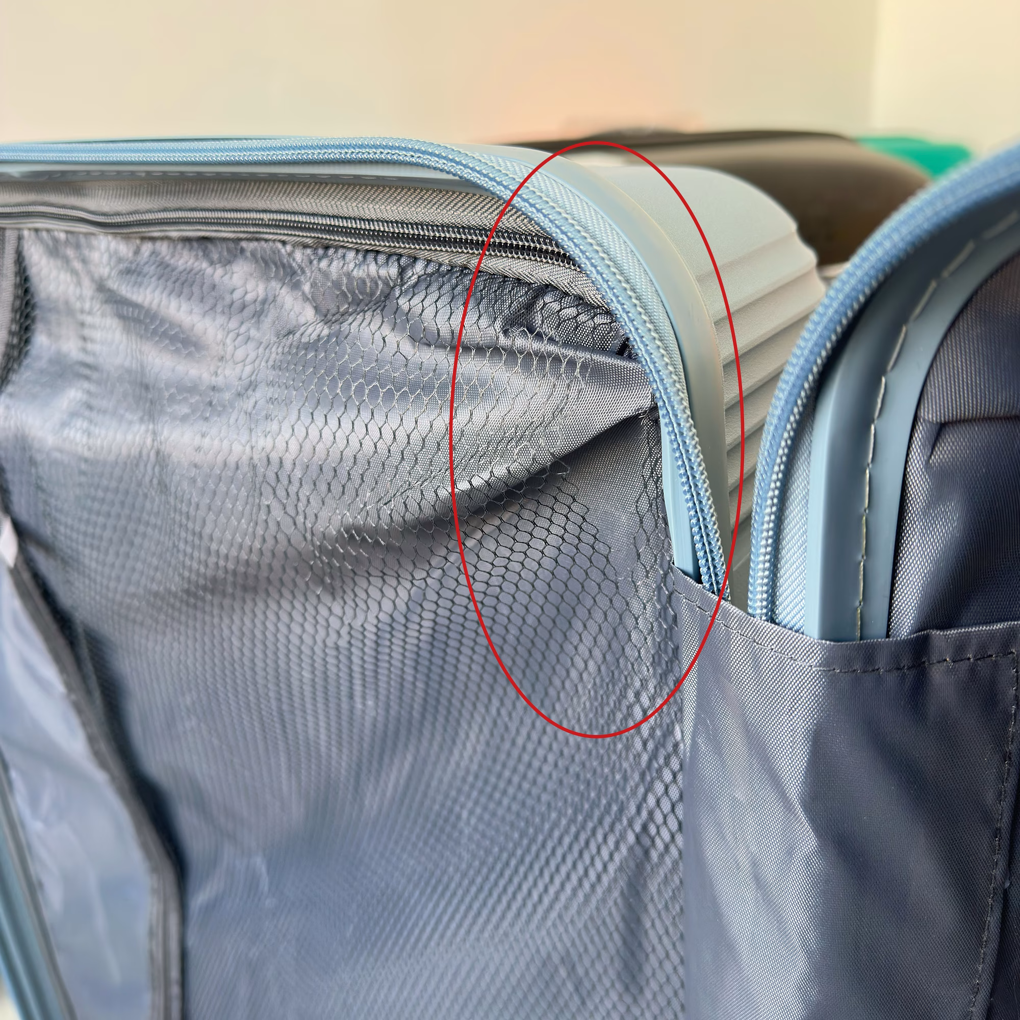 Чемодан Air XL Arctic Blue Уценка 2 2