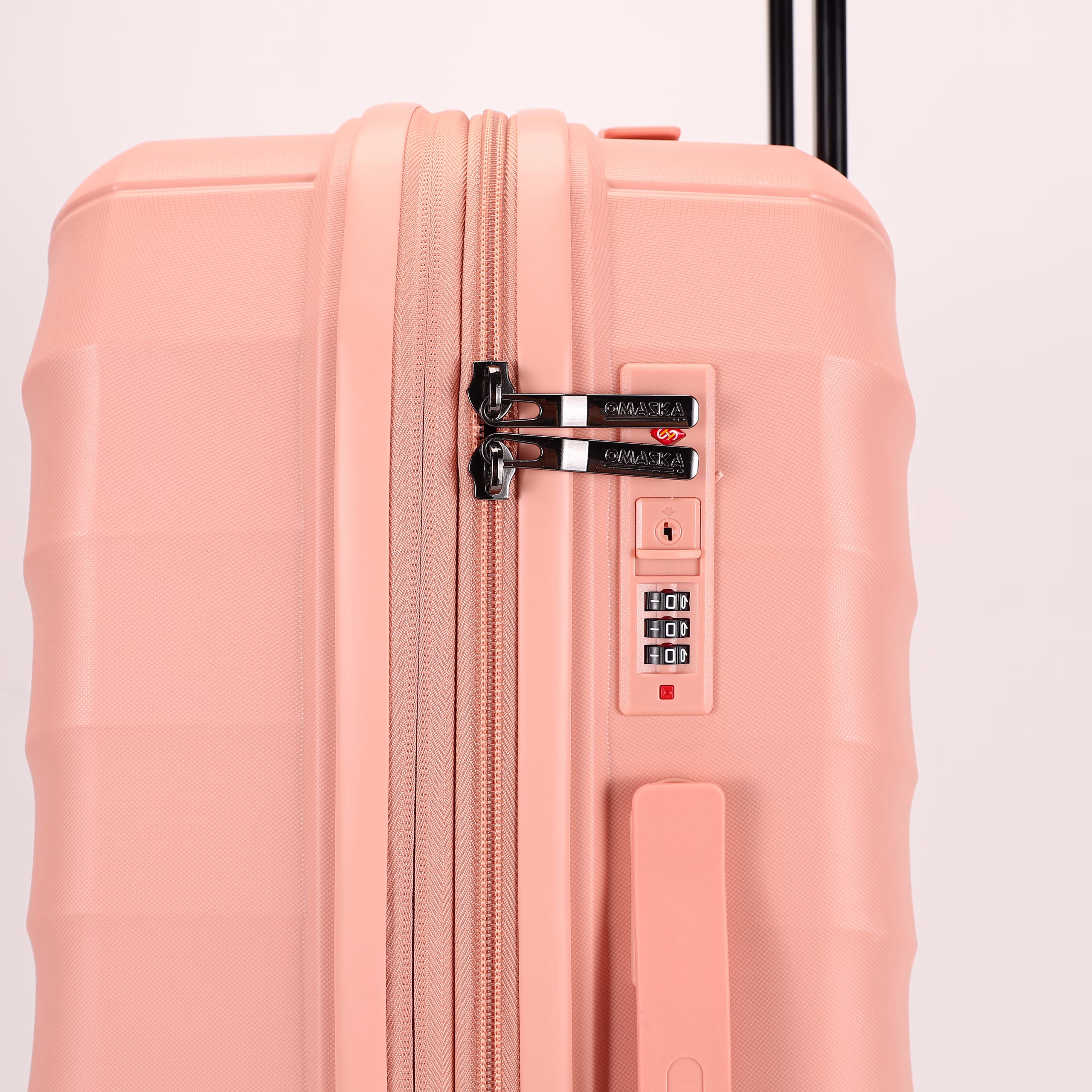 Чемодан Diamond S Coral Pink с расширением 6