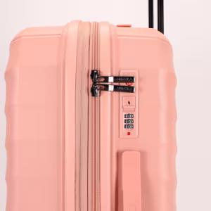 Чемодан Diamond S Coral Pink с расширением 6
