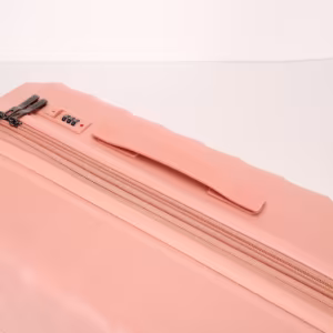 Чемодан Diamond S Coral Pink с расширением 9