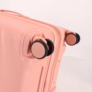 Чемодан Diamond S Coral Pink с расширением 13