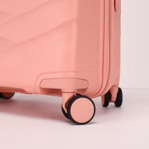 Чемодан Diamond S Coral Pink с расширением 12