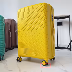Чемодан Fly L Yellow Уценка 2