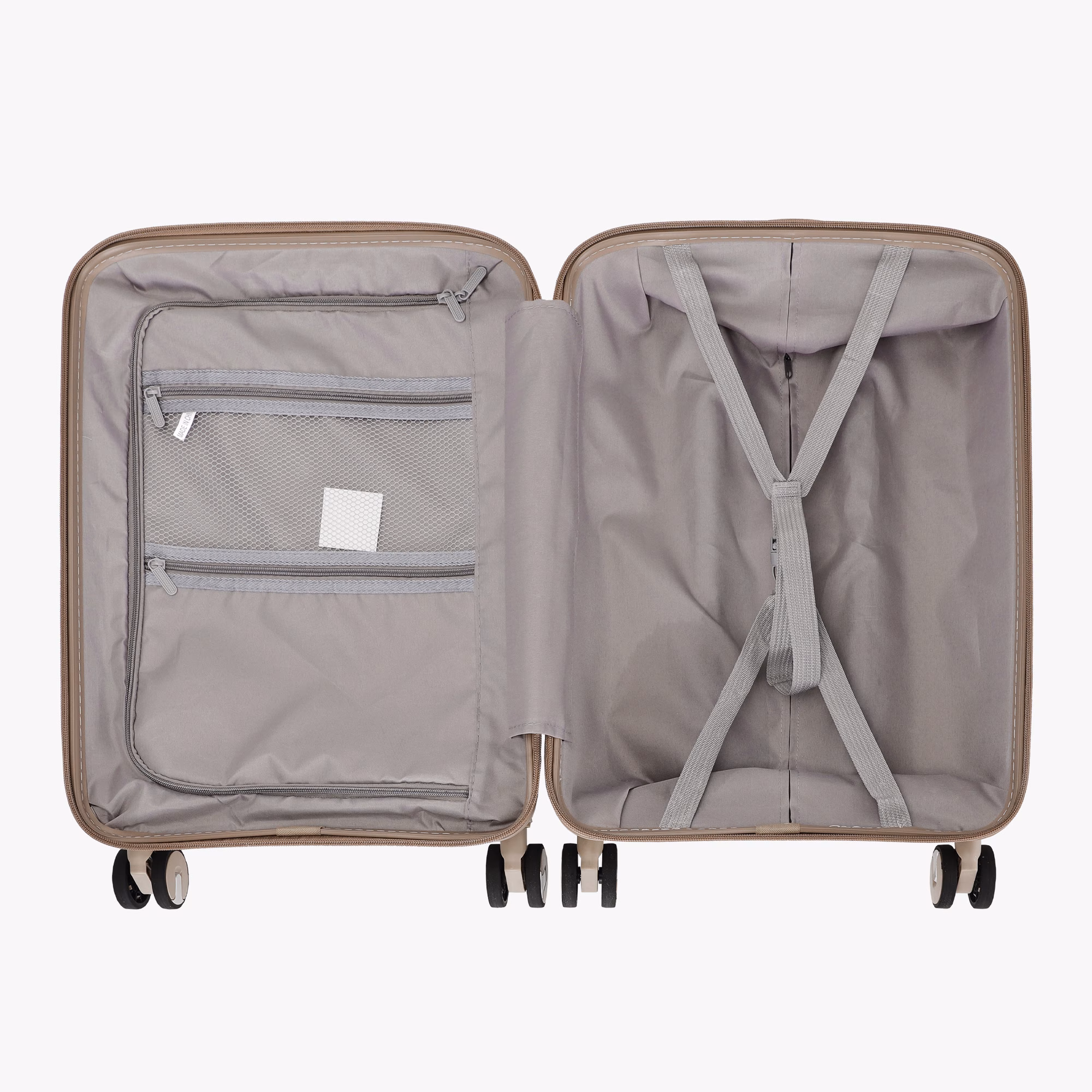 Чемодан Fly S Champagne Front Pocket 8