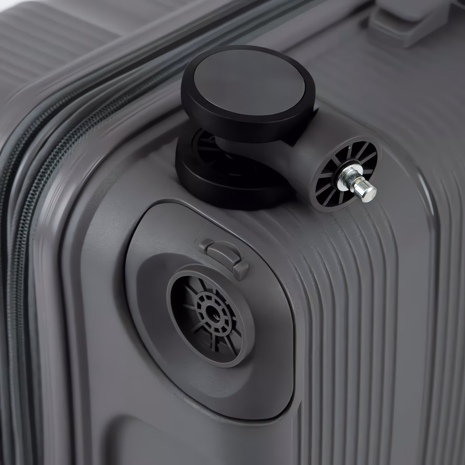 Чемодан Fly S Dark Gray 4