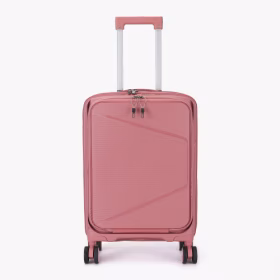 Valiză Fly S Desert Rose cu Buzunar Frontal