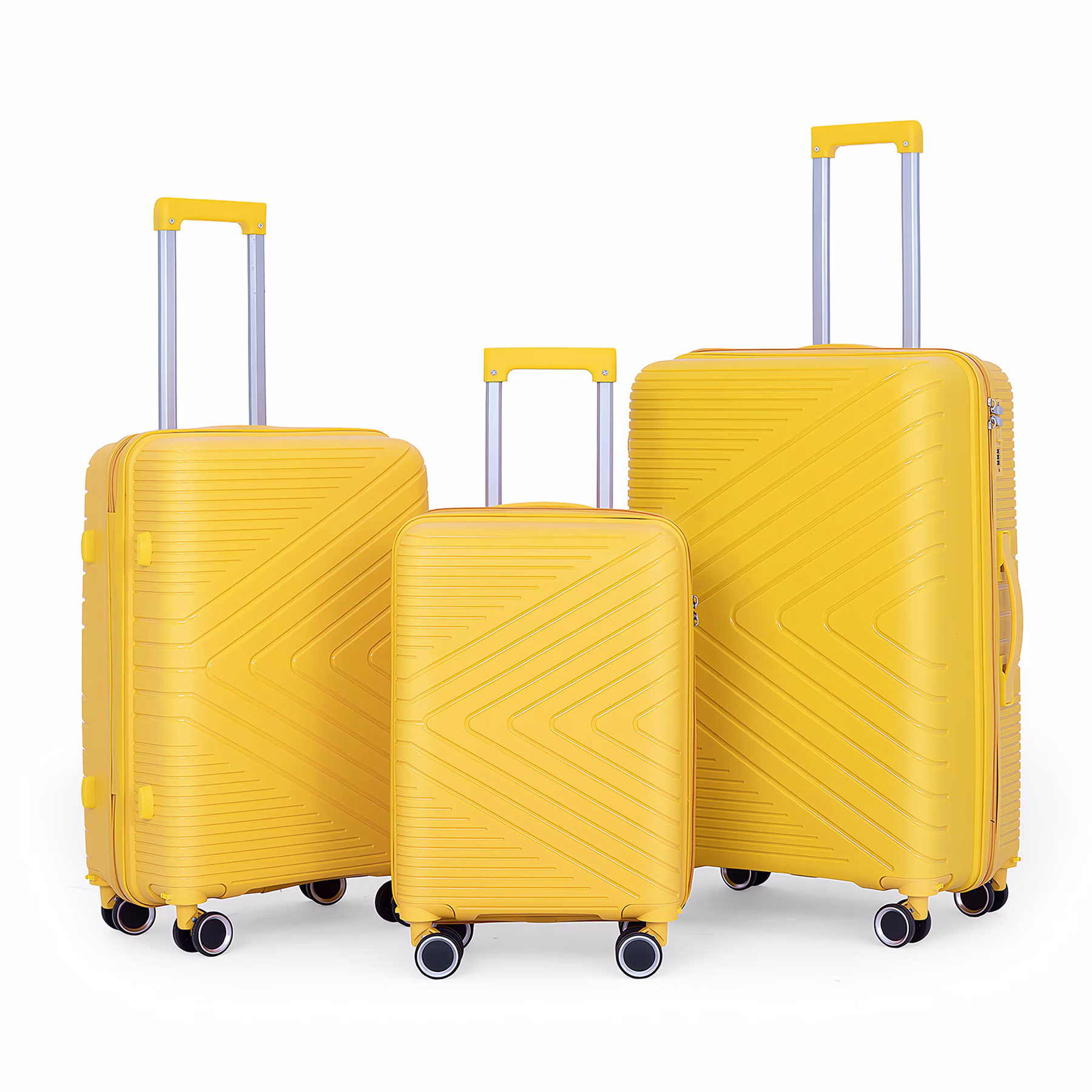 Чемодан Fly S Yellow 4