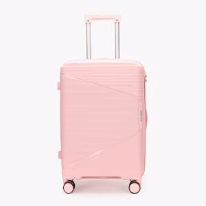 Чемодан Fly XL Baby Pink Expandable 2