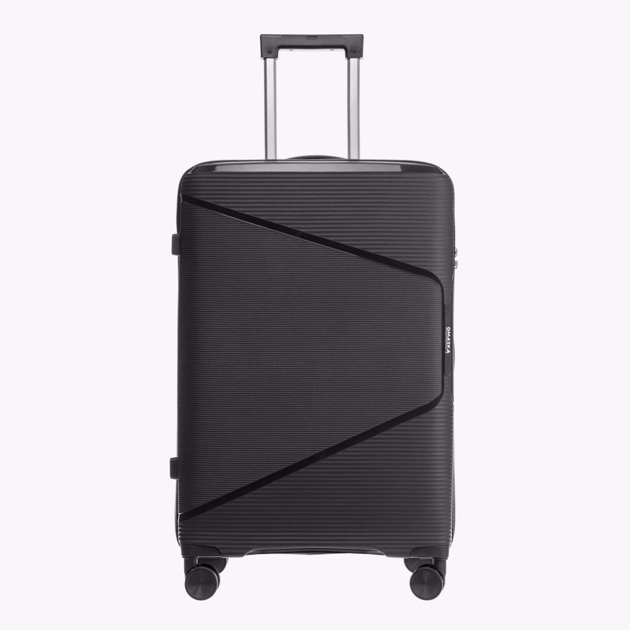 Чемодан Fly XL Night Black с расширением 2