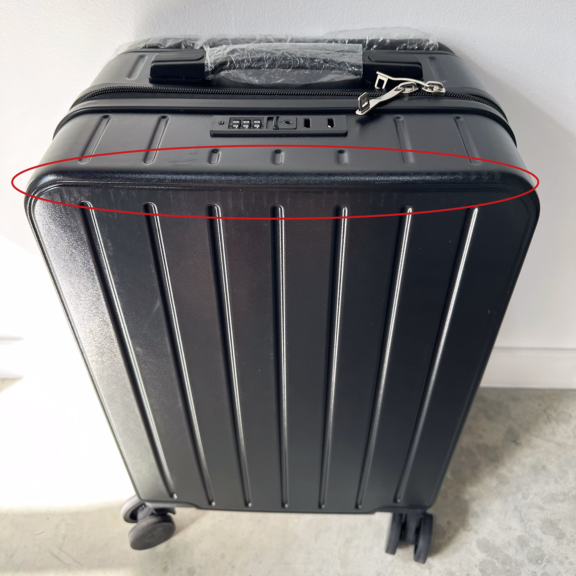 Valiză Justin S Carbon Black Resigilat 3
