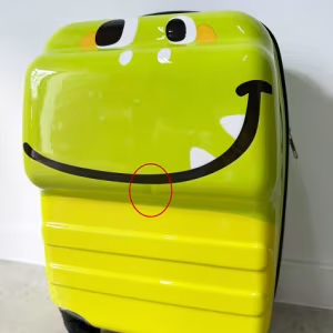 Valiză Magic S Green Smile Resigilat 2