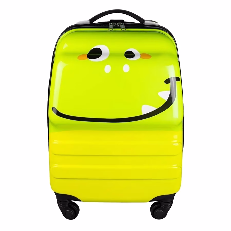 Чемодан Magic S Green Smile 3