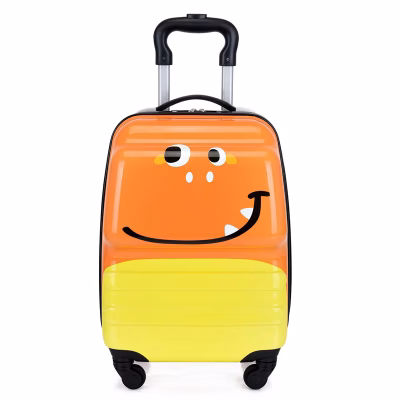 Чемодан Magic S Orange Smile