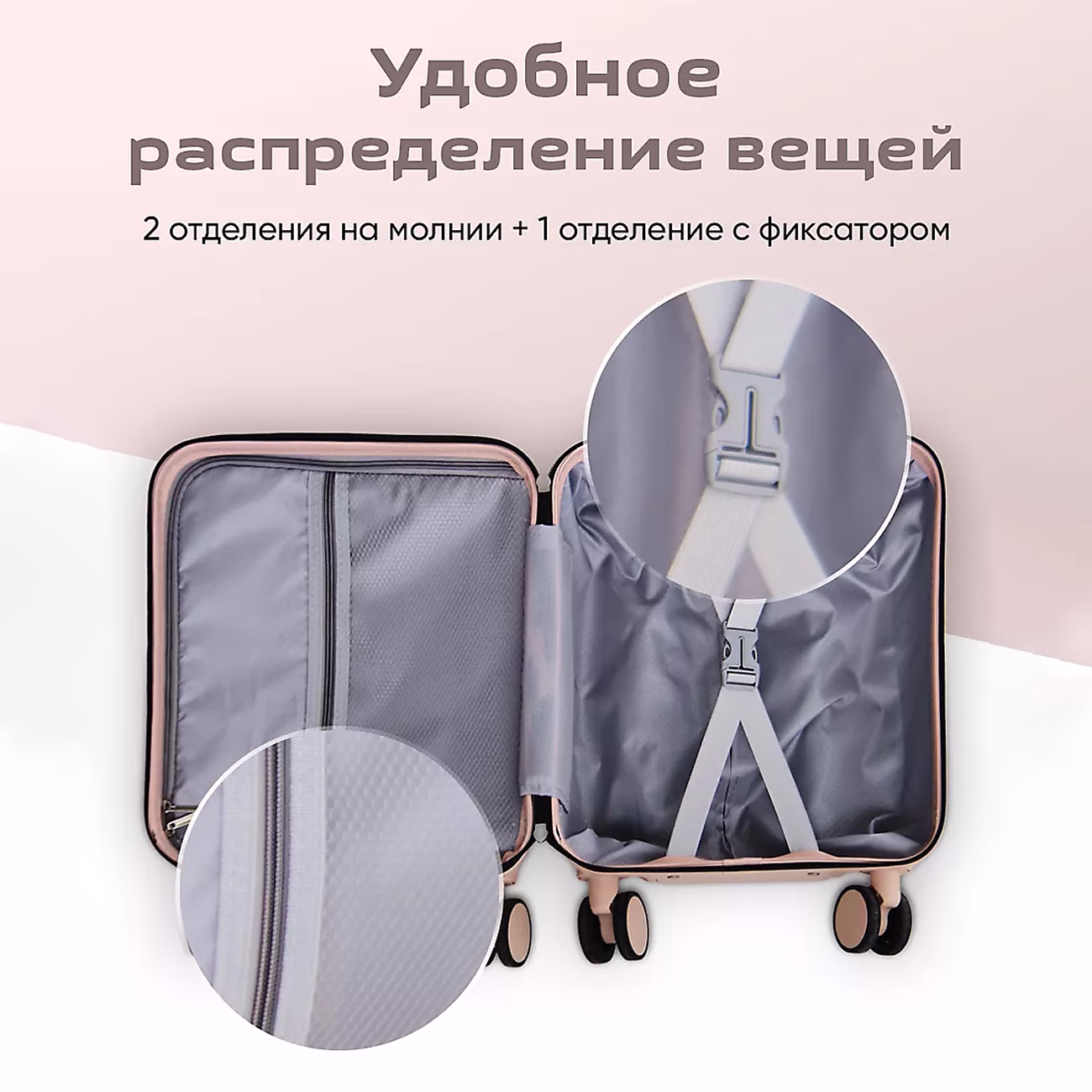 Чемодан Neo S Mini Candy Pink 10