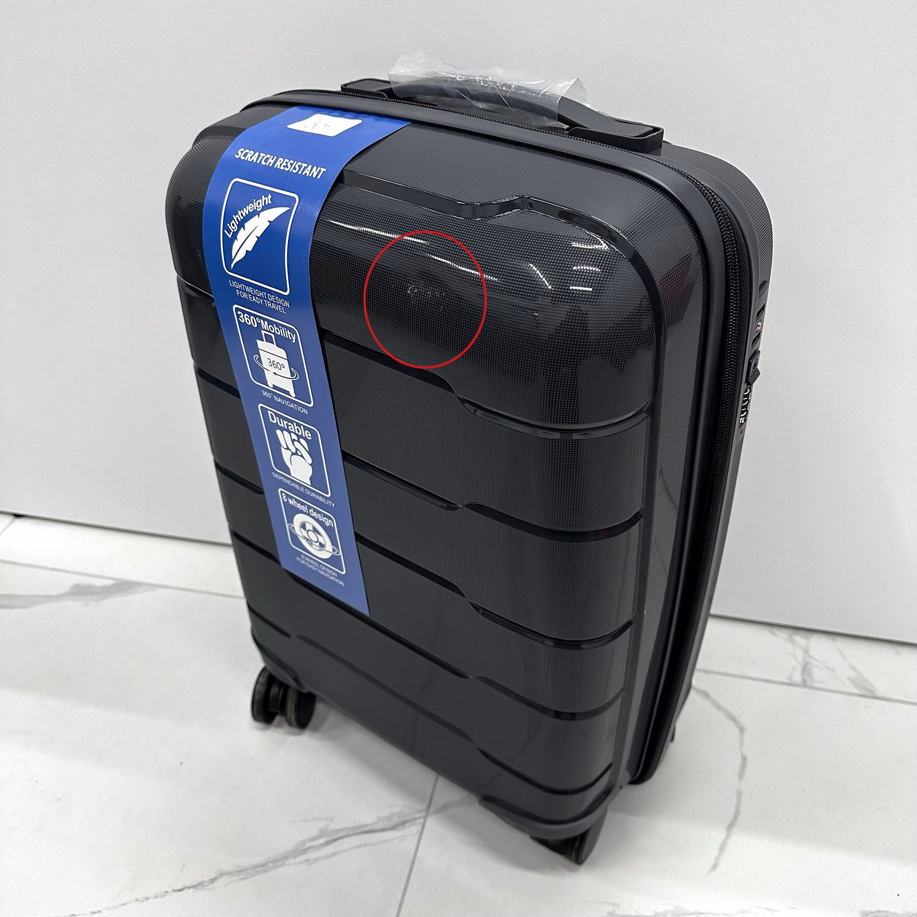 Valiză Oliver S Onyx Gray Resigilat 2