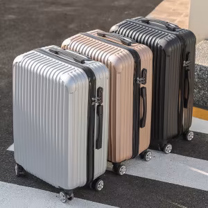 Чемодан Ostin XL Champagne Gold 7
