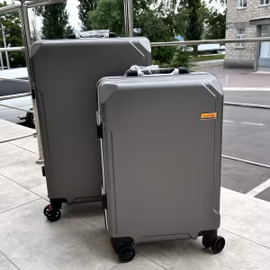 Чемодан Parker M Metallic Gray 2