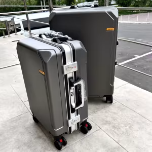 Чемодан Parker M Metallic Gray 3