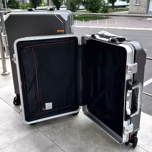 Чемодан Parker M Metallic Gray 4