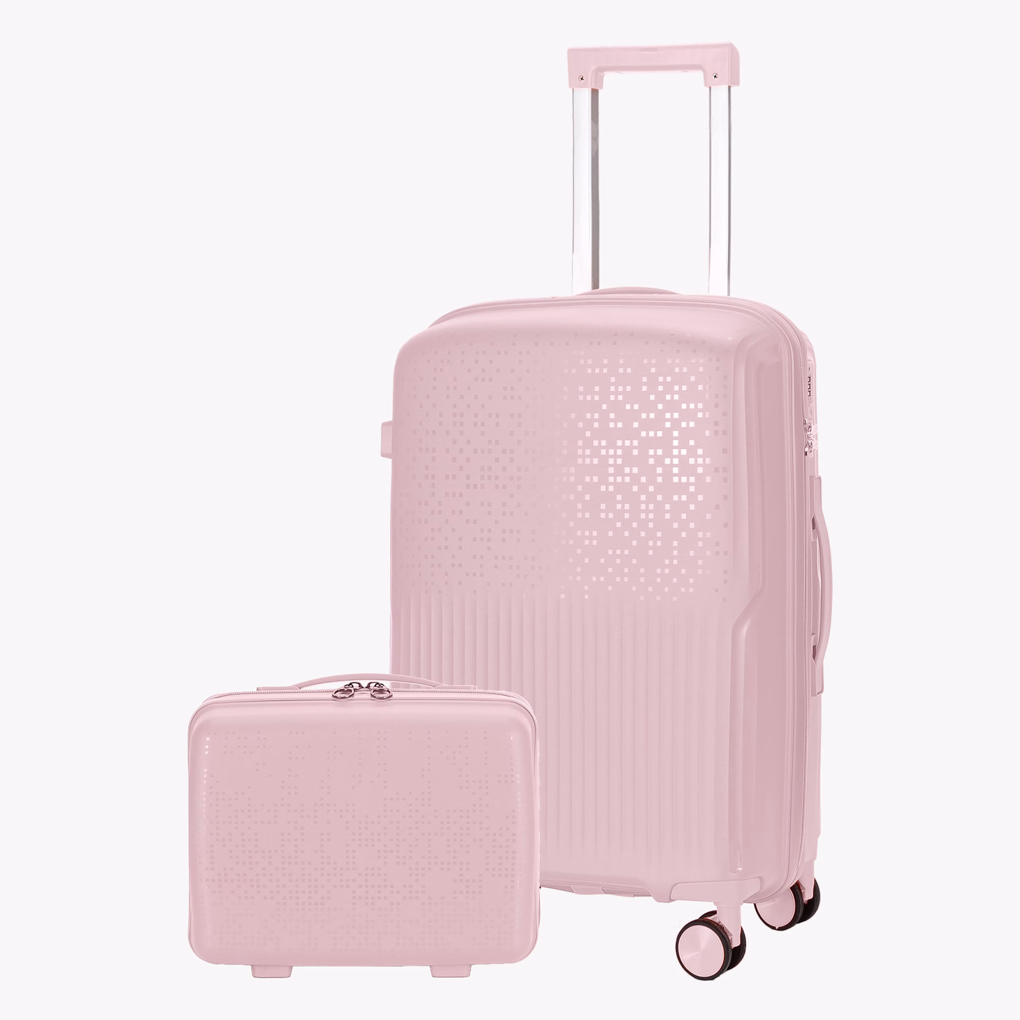 Valiză Pixel M Plus Candy Pink