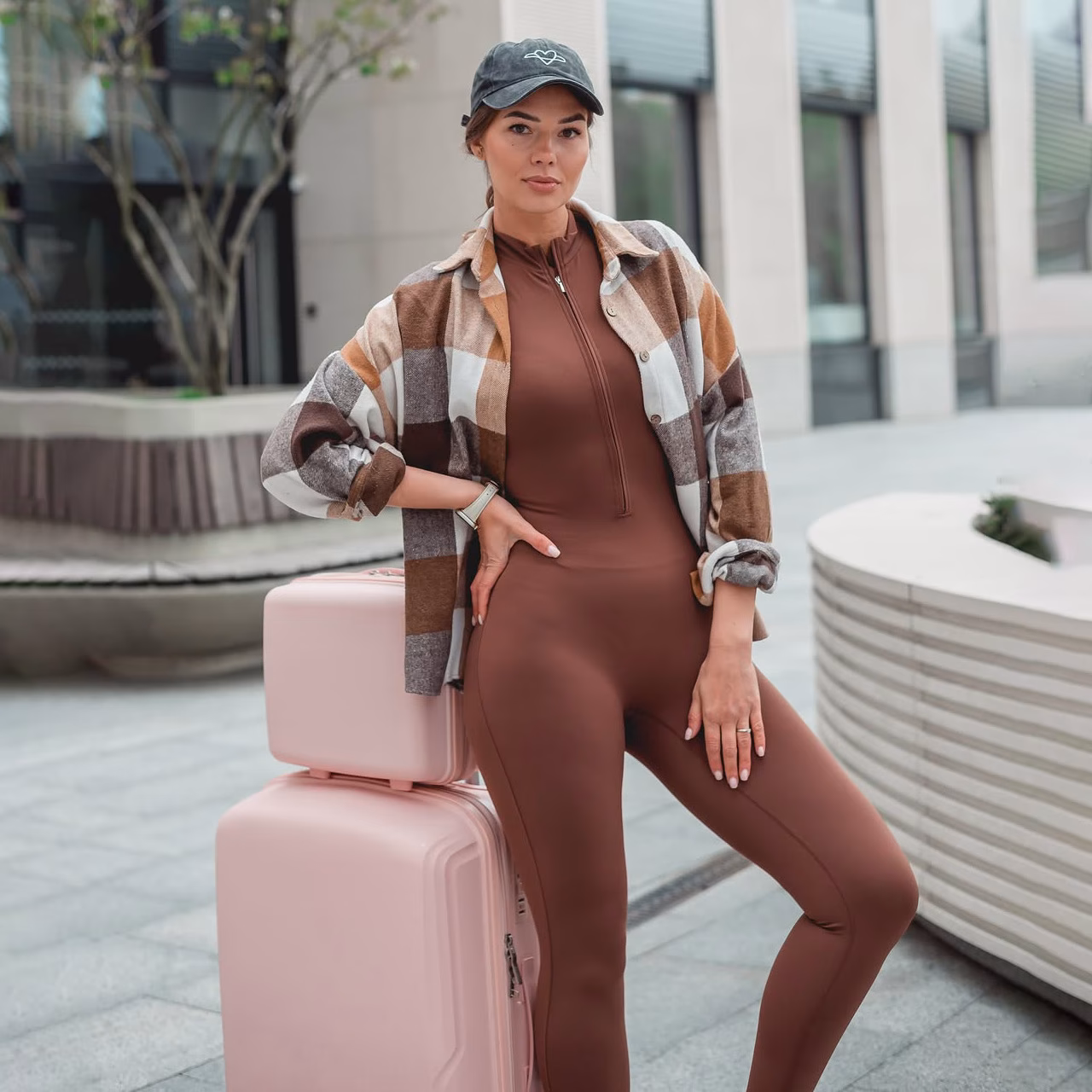 Чемодан Pixel S Plus Candy Pink 7