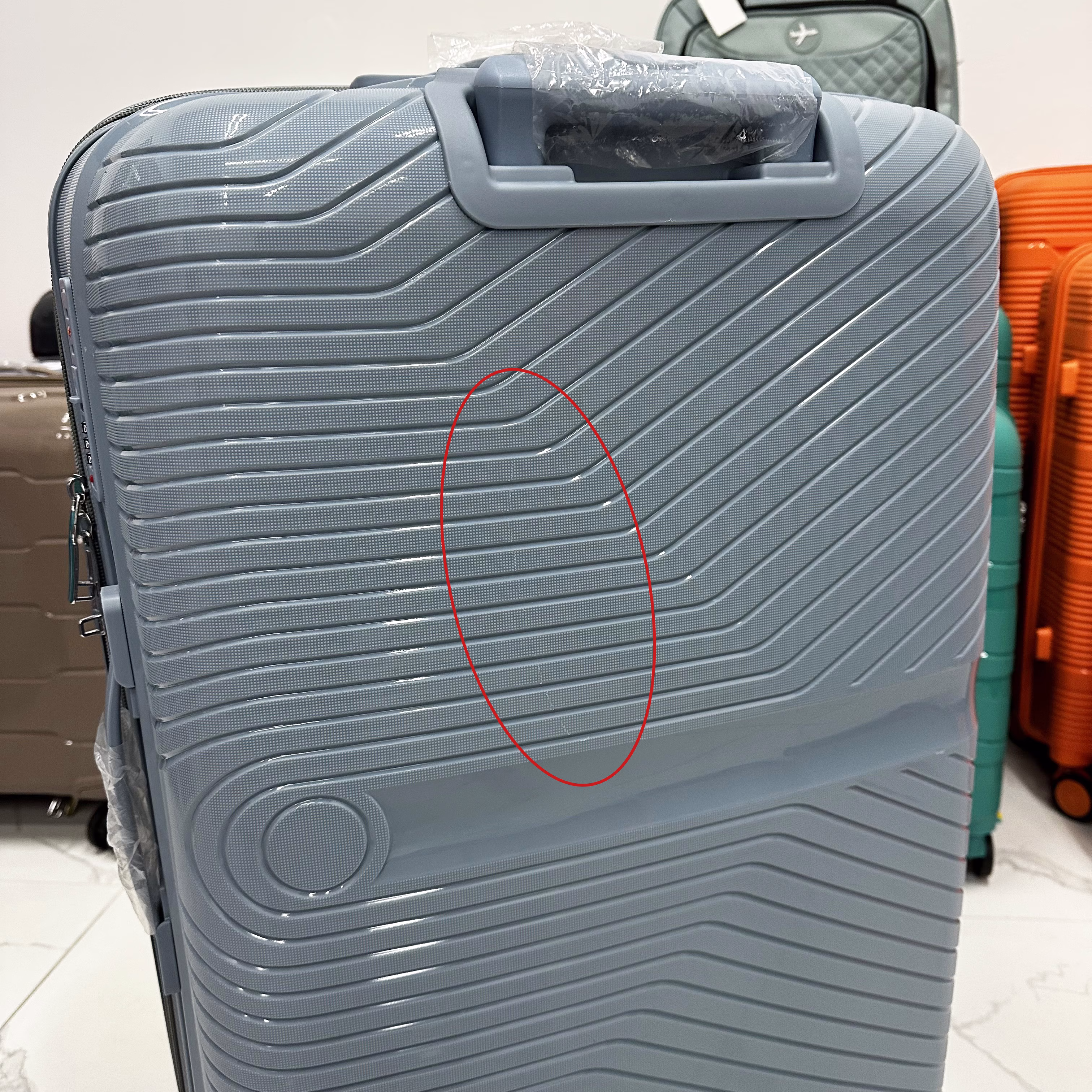 Чемодан Poly XL Ocean Blue Уценка 2