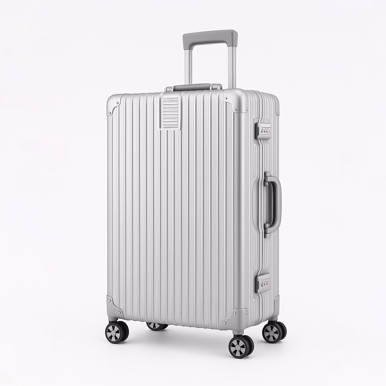 Чемодан Ronald S Steel Grey
