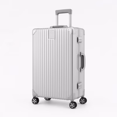 Чемодан Ronald S Steel Grey