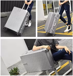 Чемодан Ronald S Steel Grey 3
