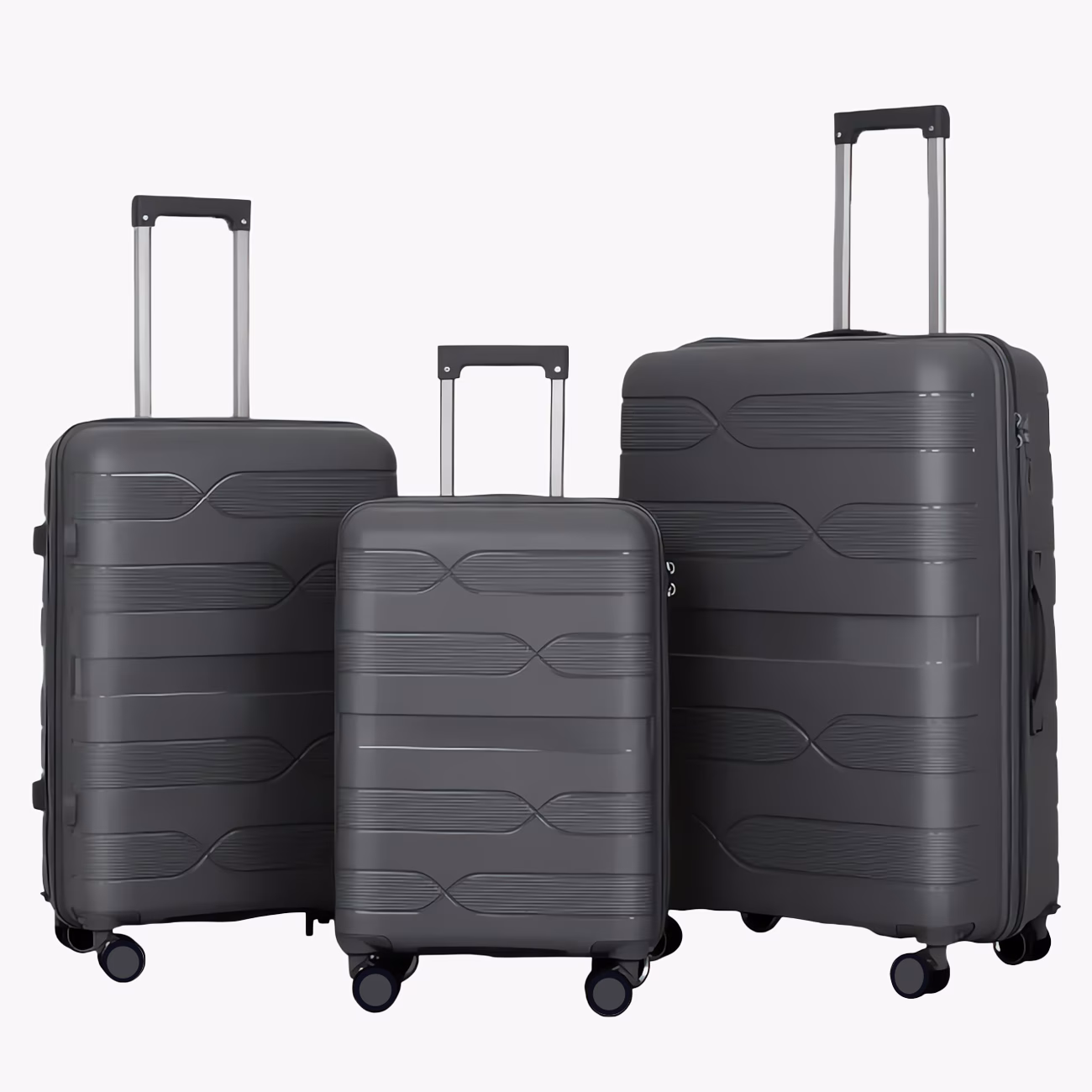 Чемодан Travel M Dark Gray 4
