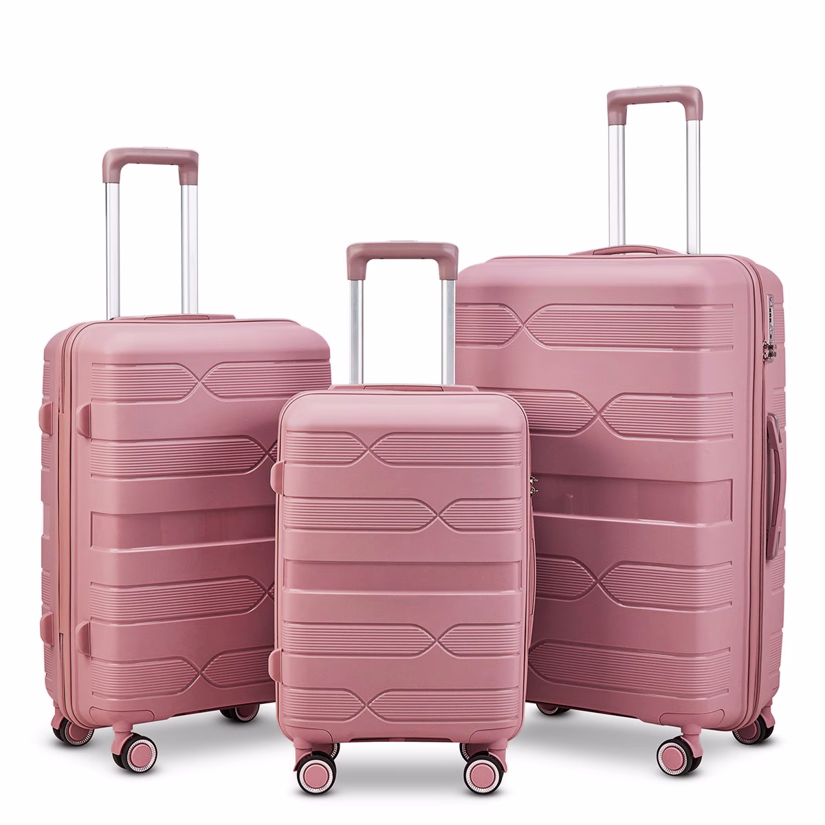 Чемодан Travel XXL Pink 3