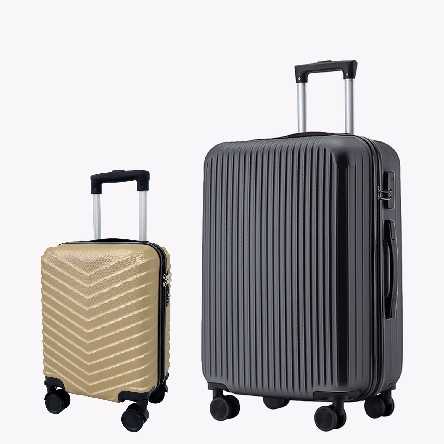 Комплект Чемоданов Dynamic S Mini Gold + Ostin M Galactic Black