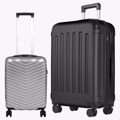 Комплект Чемоданов Dynamic S Mini Silver + Bruno XL Galactic Black