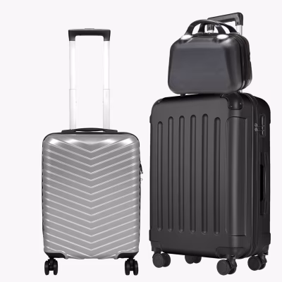 Set de Valize Dynamic S Mini Silver + Bruno XL Plus Galactic Black
