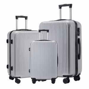 Комплект Чемоданов Dynamic S Mini Silver + Ostin XL Titan 6