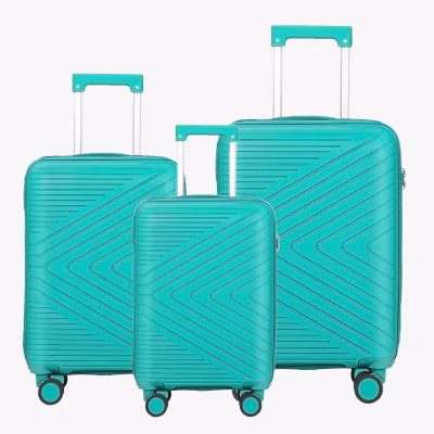 Set de Valize Fly Aqua Green