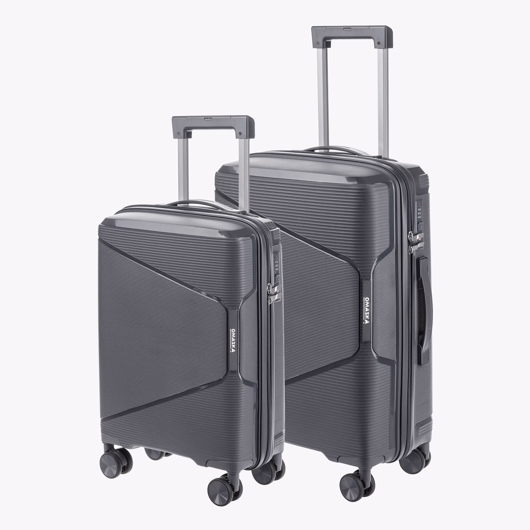 Set de Valize Fly S-M Anthracite Extensibil