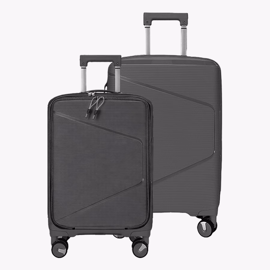 Комплект Чемоданов Fly S-M Anthracite