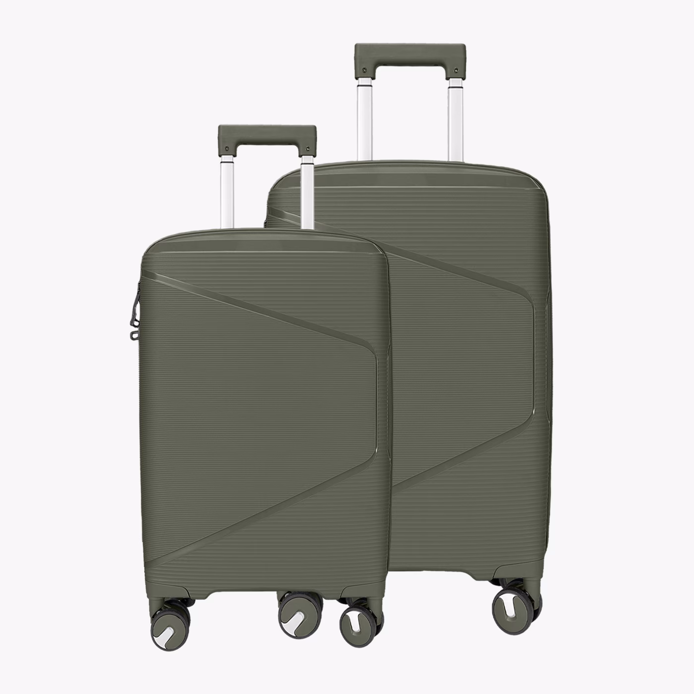 Комплект Чемоданов Fly S-M Olive Green Expandable