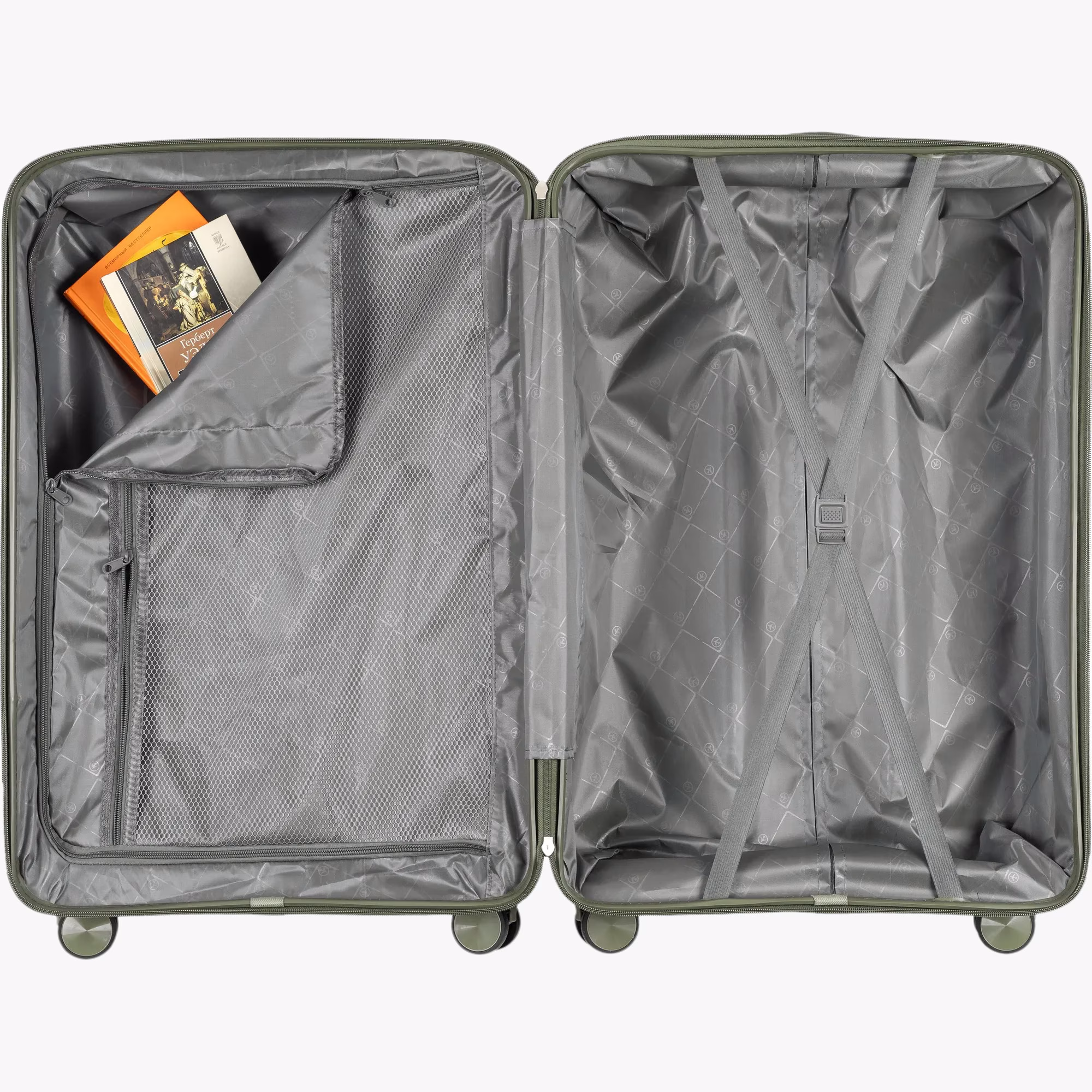 Set de Valize Fly S-M Olive Green Extensibil 11