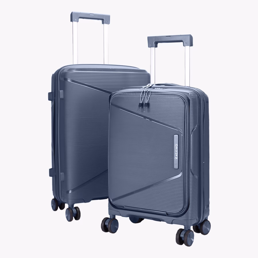 Комплект Чемоданов Fly S-M Steel Blue